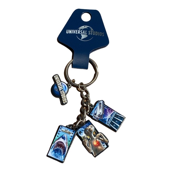 Universal Studios Amblin Compilation Dangle Keychain - Picture 1 of 1